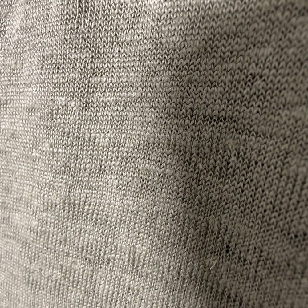 Tahari Light Green 100% Linen Short Sleeve Tee - Picture 8 of 12